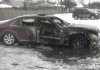 взорванная машина в Мелитополе