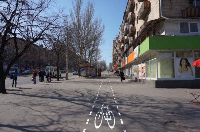 Велодорожки в Запорожье. Проект Велодорожки в Запорожье. Проект