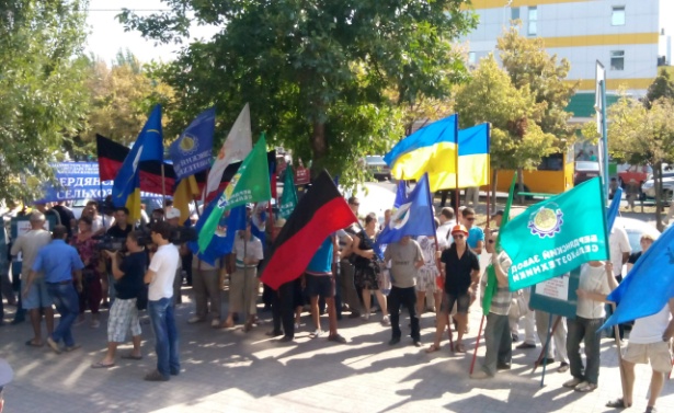 митинг в Бердянске митинг в Бердянске