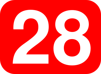 28число 28число