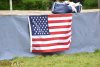 Флаг США в Запорожье