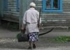 старушка с косой