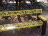 лавочка в "Дубовой роще" Запорожье