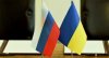 флаги Украины и России