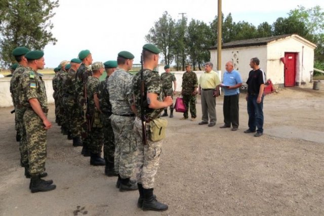 пограничники на Чонгаре пограничники на Чонгаре
