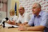 Фролов и Арюшенко на конференции запорожской "Солидарности"