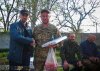 Вручение подарков в военном госпитале (Запорожье)