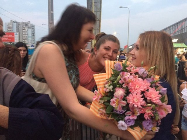 Концерт возле Сити Мола в Запорожье