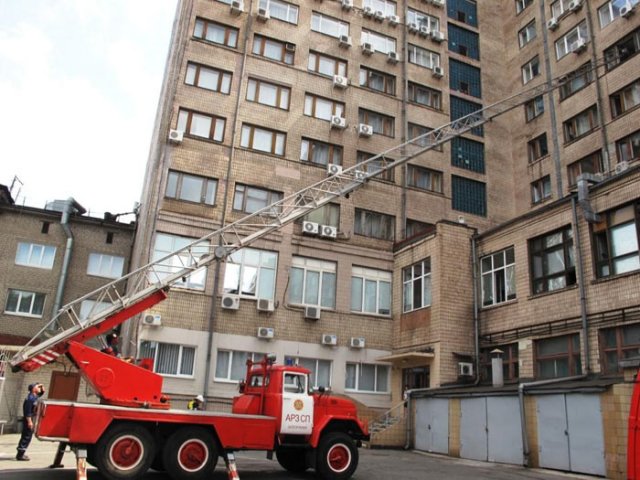 Интурист. Тушение пожара Интурист. Тушение пожара