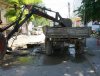 Мелитополь. Прорыв водопровода