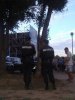 милиция_два патрульных со спины_надпись "милиция"