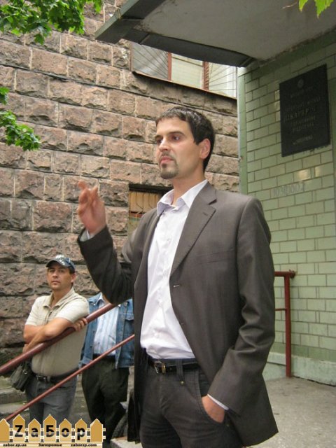 Богдан Василенко митингует Богдан Василенко митингует