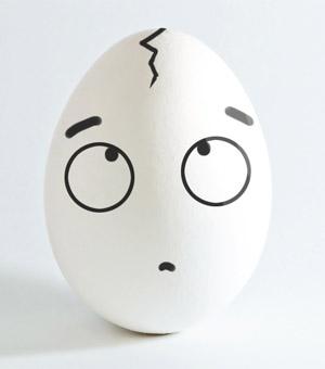 яйцо с рожицей яйцо с рожицей