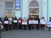 акция на вокзале в Мелитополе 