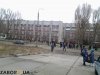 Больница №7 "Радиоприбора" (Запорожье), собрались люди