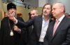 Никос Сафронов в Запорожье с губернатором Александром Пеклушенко в Художественном музее, (с) ФотоФакт 