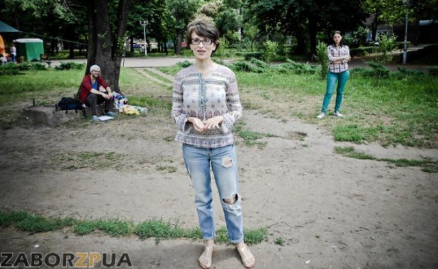 Серая зона - спектакль беженцев в Запорожье Серая зона - спектакль беженцев в Запорожье