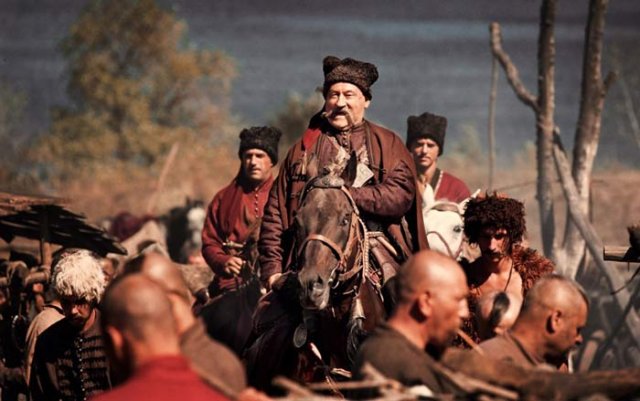 Тарас Бульба - съемки фильма в Запорожье Тарас Бульба - съемки фильма в Запорожье