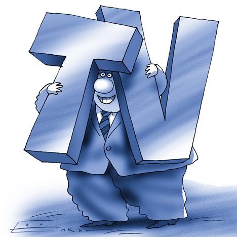 карикатура ТВ карикатура ТВ