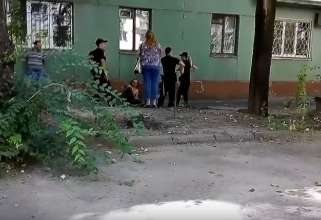 Вор, выпавший из окна в Запорожье Вор, выпавший из окна в Запорожье