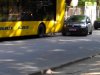 иномарка врезалась в троллейбус