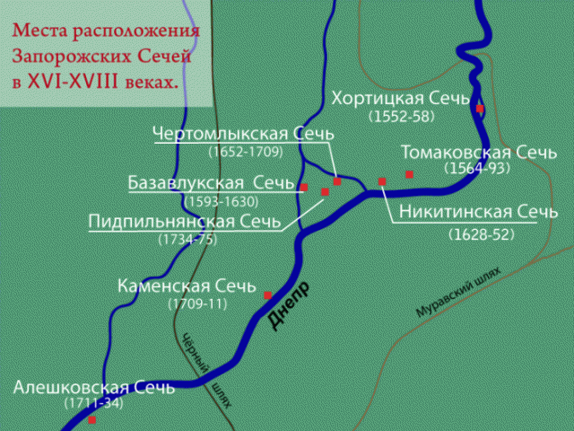 Запорожская сечь